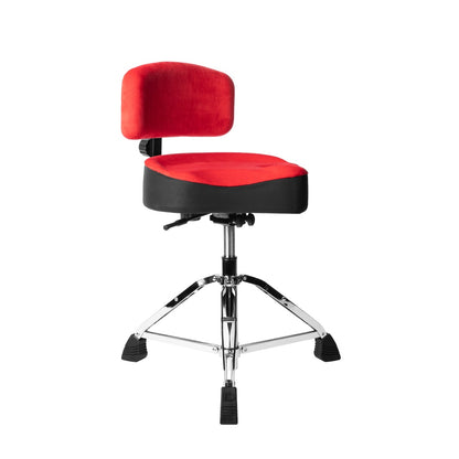Gator GP-DTH-BR-RD Percussion Drum Throne Backrest | Red