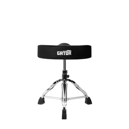 Gator GP-DTH-SSD-BK Spindle Saddle Seat Drum Throne Black