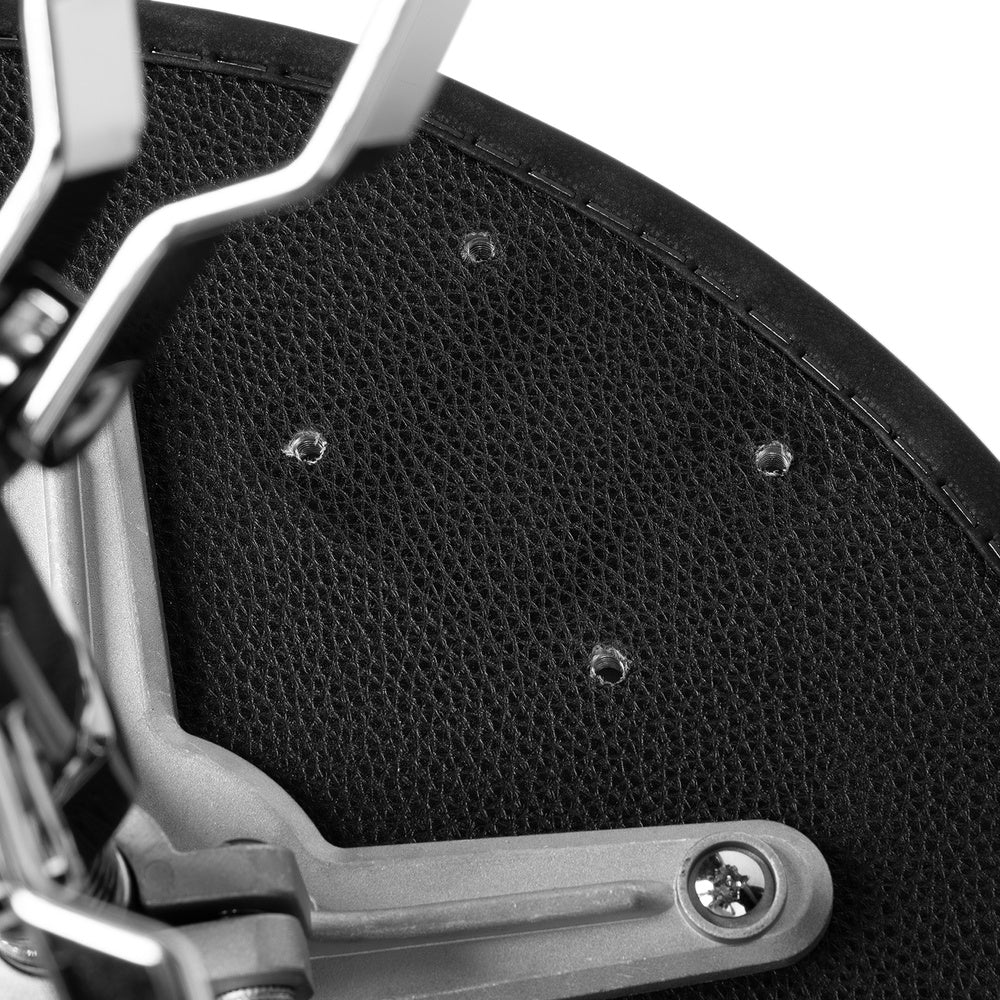 Gator GP-DTH-SSD-BK Spindle Saddle Seat Drum Throne Black