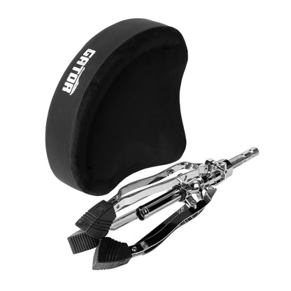 Gator GP-DTH-SSD-BK Spindle Saddle Seat Drum Throne Black