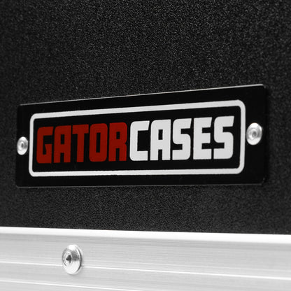 Gator GTOUR-MIXER-12U-2D2T 12U Mixer Flight Case With Tables
