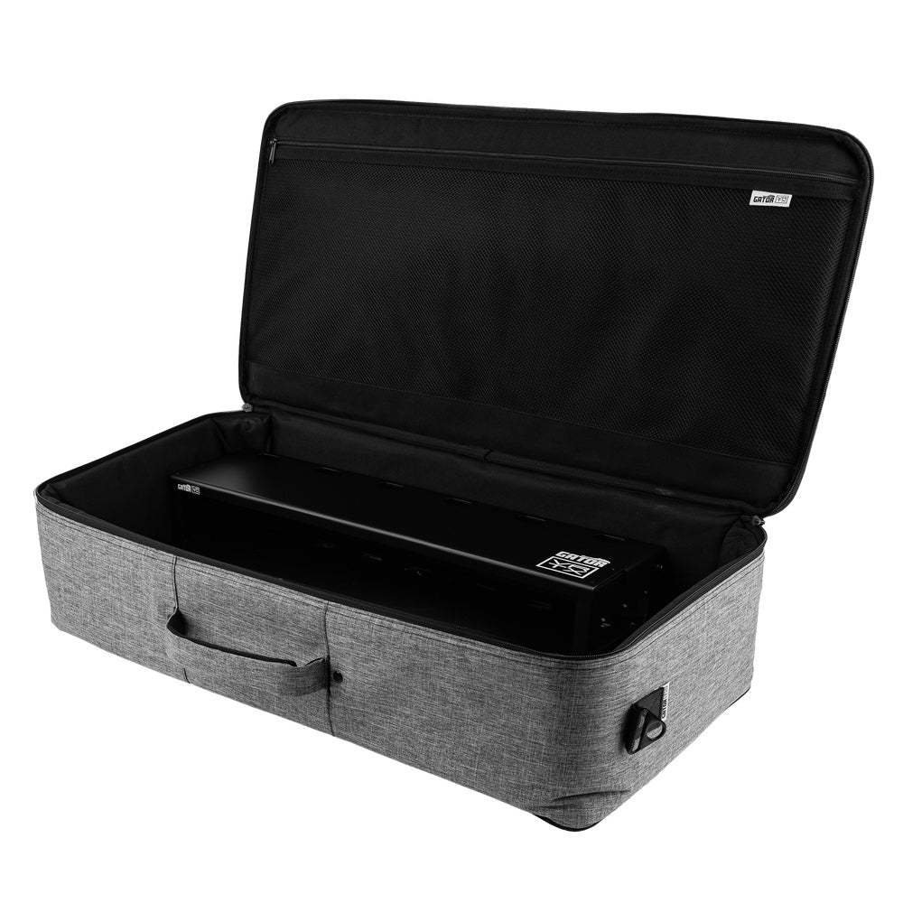 Gator GV-TC2713R2-GB Vertex Tour Compact Pedalboard | 27" x 13" with Riser