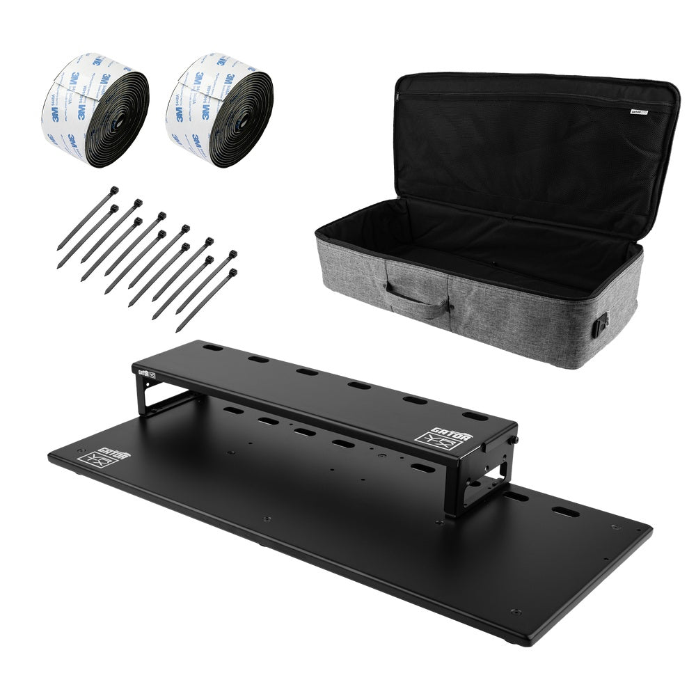 Gator GV-TE3113R2-GB Vertex Tour Elite Pedalboard | 31" x 13" with Riser