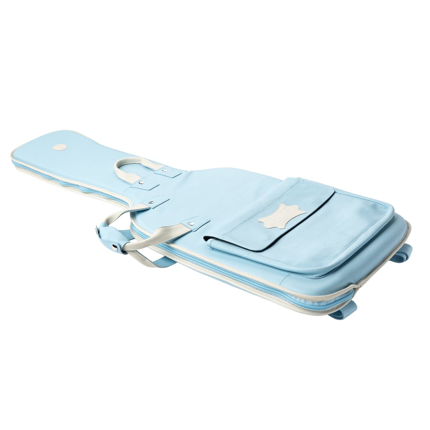 Levy's Leathers LM18CMA Chroma Leather Gig Bag | Sky Blue