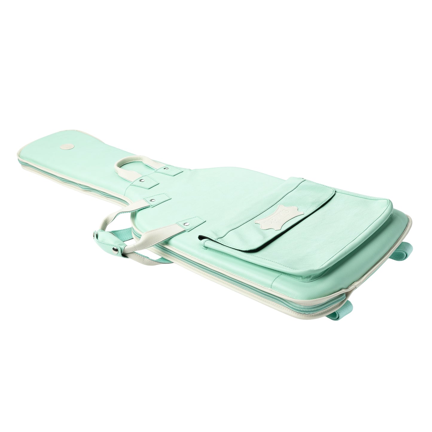 Levy's Leathers LM18CMA Chroma Leather Gig Bag | Sea Green