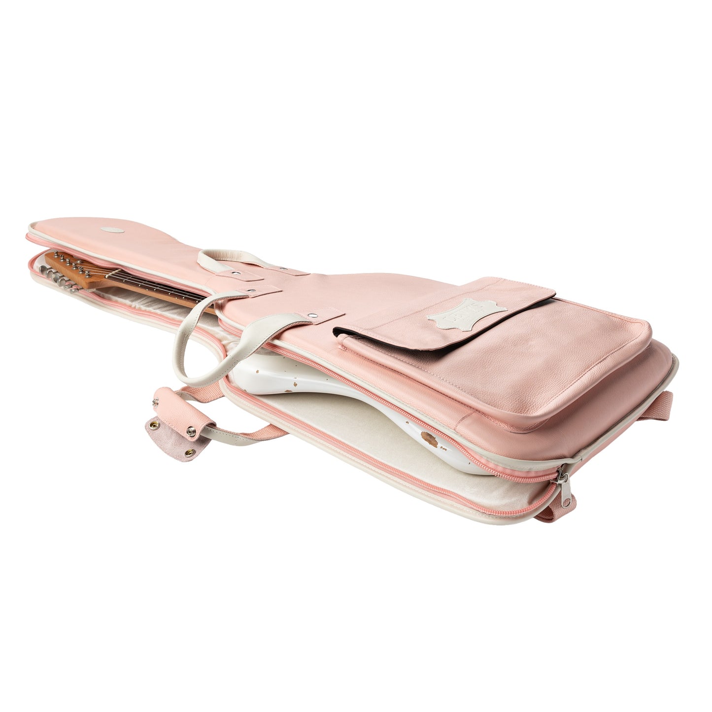 Levy's Leathers LM18CMA Chroma Leather Gig Bag | Salmon Pink