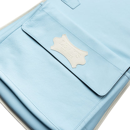 Levy's Leathers LM19CMA Chroma Leather Gig Bag | Sky Blue