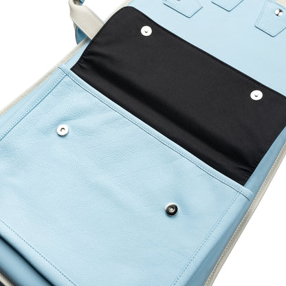 Levy's Leathers LM19CMA Chroma Leather Gig Bag | Sky Blue