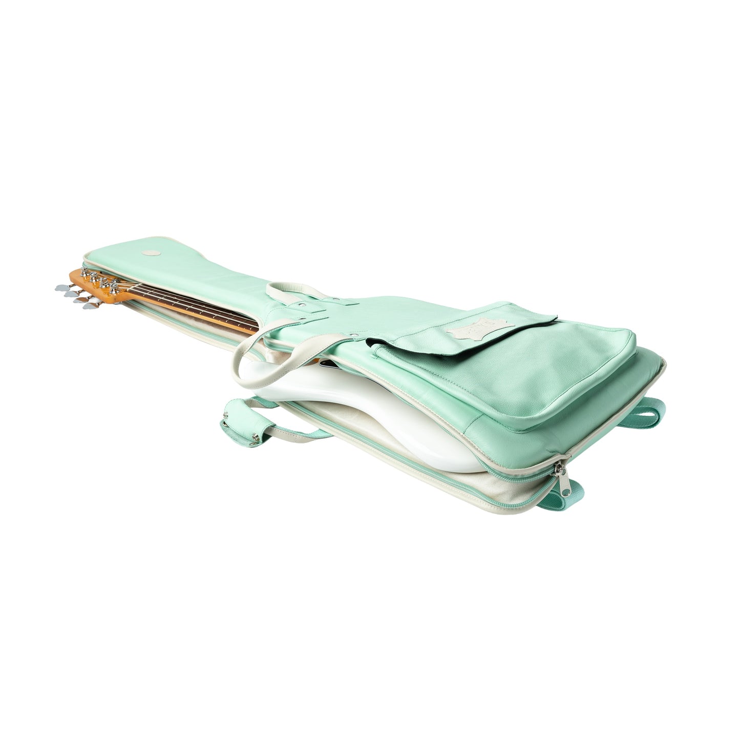 Levy's Leathers LM19CMA Chroma Leather Gig Bag | Sea Green