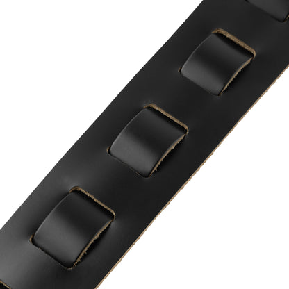 Levy's Leathers M26PD Guitar Strap | Acoustic (45"-52.5") | Black