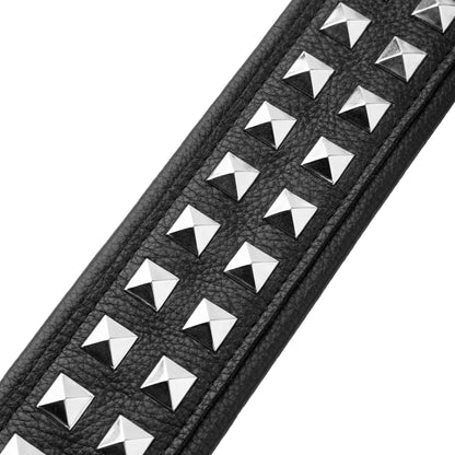 Levy's Leathers M80GRPDX Studded Leather Strap | Black