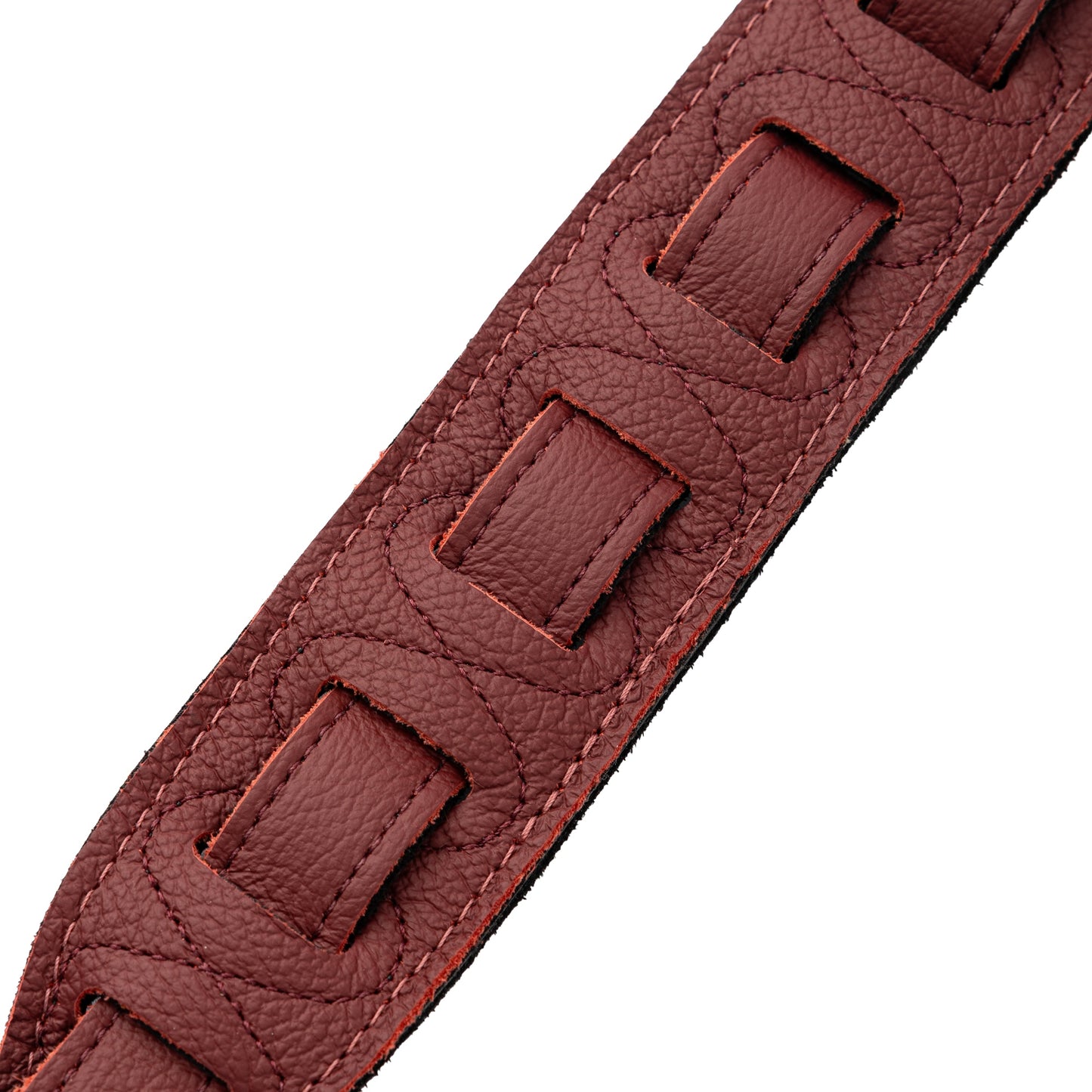 Levy's Leathers M80GRPDX Studded Leather Strap | Oxblood