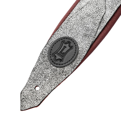 Levy's Leathers M80GRPDX Studded Leather Strap | Cracked White