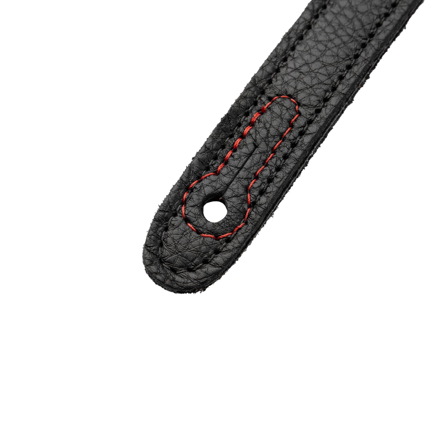 Levy's Leathers M81GRPDX Padded Garment Leather Strap with Red Studs | Black