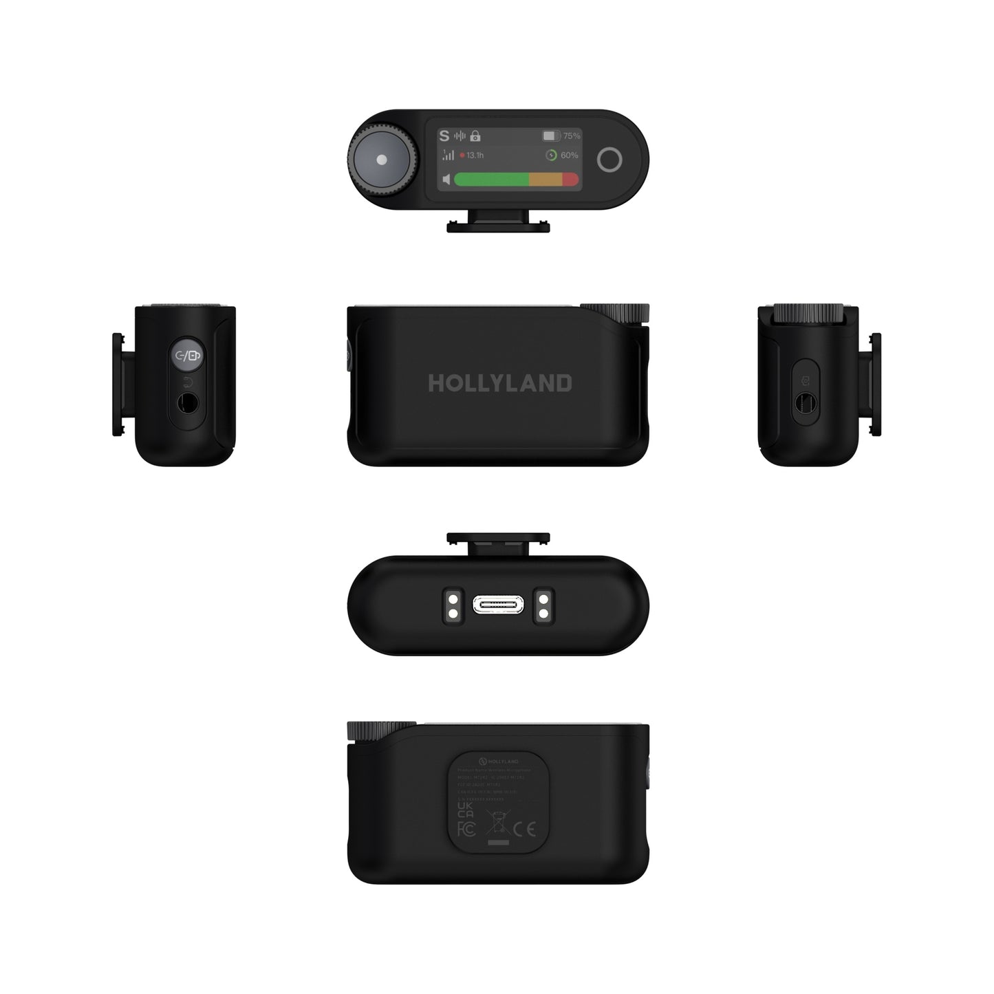 Hollyland LARK MAX 2 Combo Wireless Microphone System With OWS Earphones