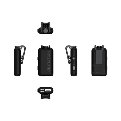 Hollyland LARK MAX 2 Combo Wireless Microphone System With OWS Earphones