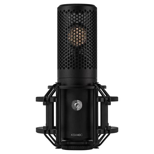 Shure KSM40C Large Diaphragm Cardioid Condenser Microphone with Accessories