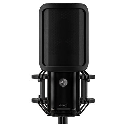 Shure KSM40C Large Diaphragm Cardioid Condenser Microphone with Accessories