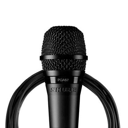 Shure PGA57 Cardioid Dynamic Instrument Microphone | Model: PGA57-XLR