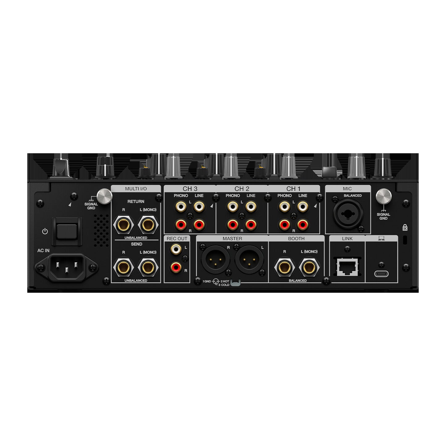 AlphaTheta DJM-V5 3-channel DJ Mixer