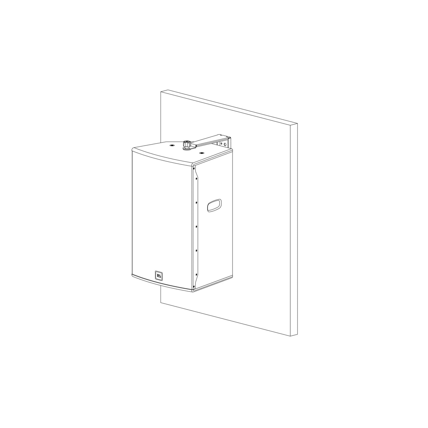 JBL SRX912M-UBH Horizontal U-Bracket