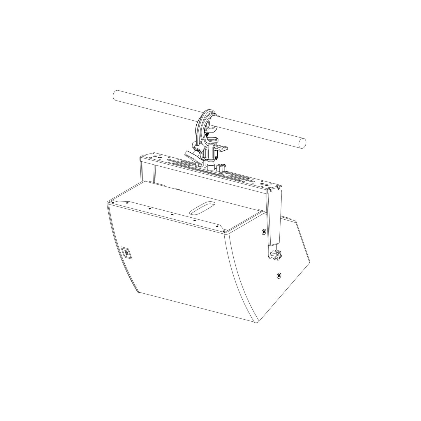 JBL SRX915M-UBH Horizontal U-Bracket