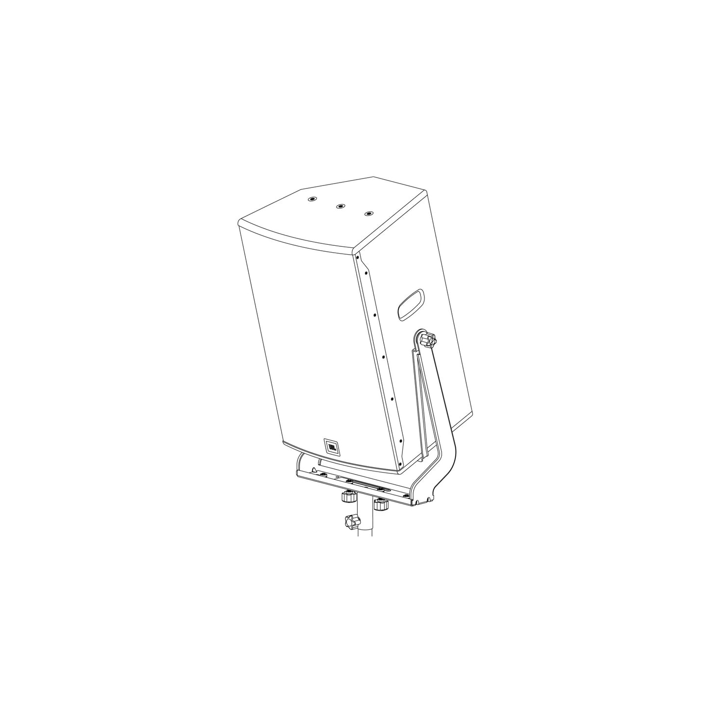 JBL SRX915M-UBV Vertical U-Bracket