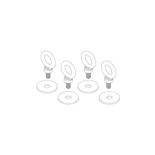 JBL EBK4 M10-20 Universal M10 eyebolt kit
