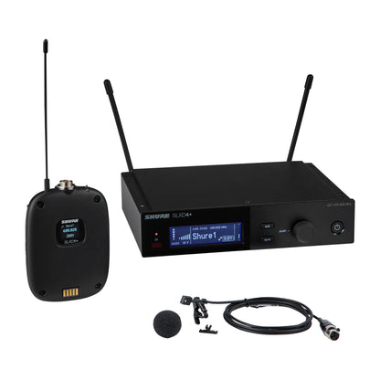 Shure SLXD14+/93 Digital Wireless Bodypack System with WL93 Omnidirectional Lavalier Microphone