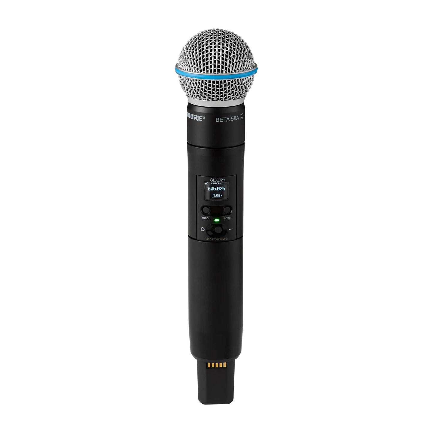 Shure SLXD24D+/B58 Dual Wireless System with 2 SLXD2+/B58 Handheld Transmitters