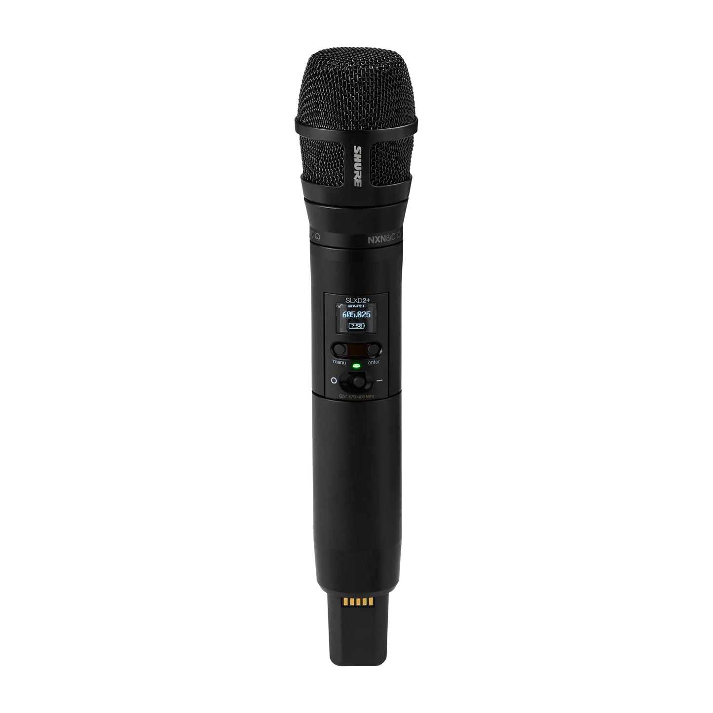 Shure SLXD24D+/N8C Dual Wireless System with Nexadyne 8/C Handheld Transmitters