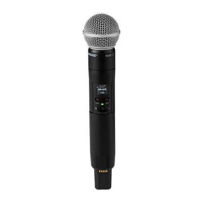 Shure SLXD25+/58 Portable Digital Wireless System with SM58 Cardioid Dynamic Microphone