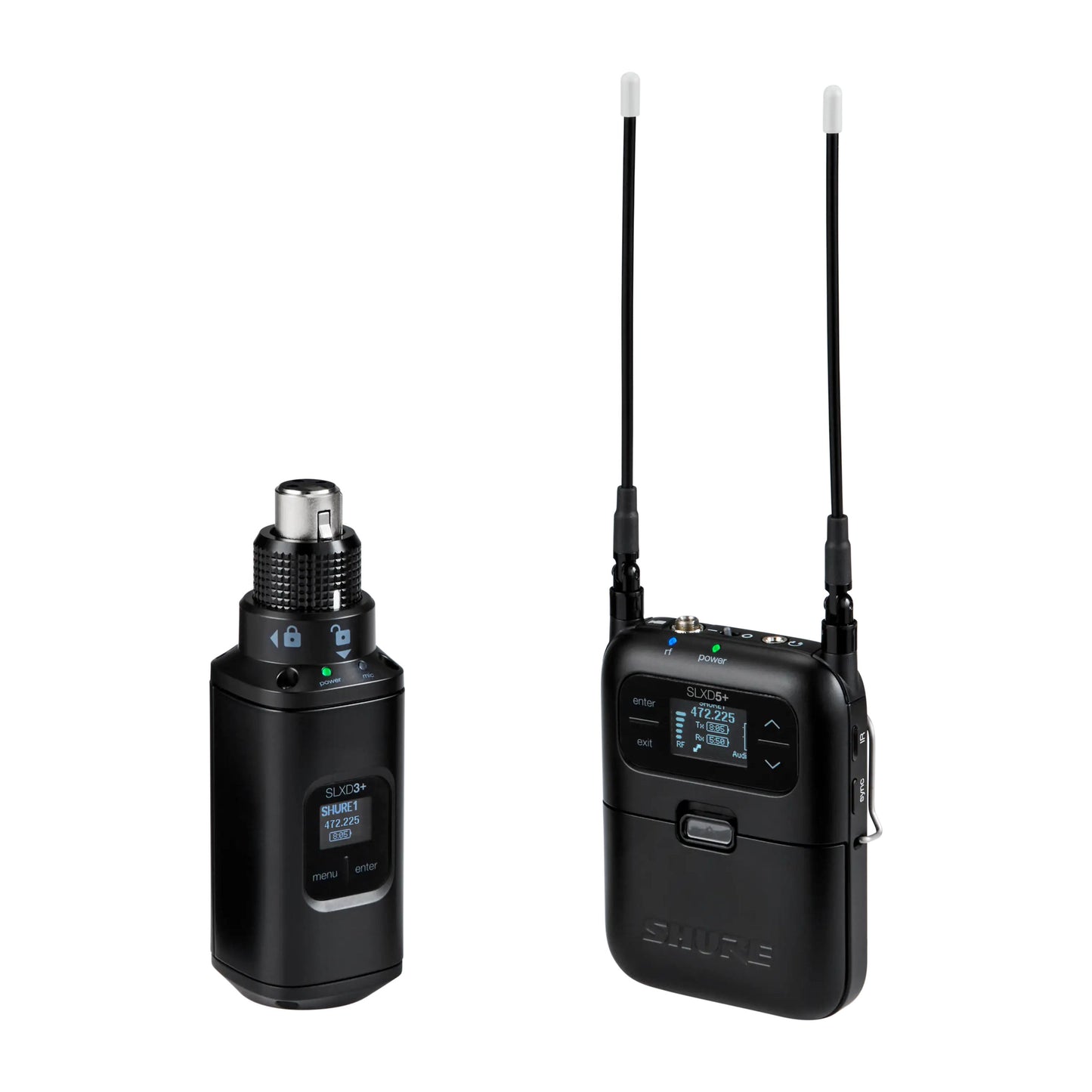 Shure SLXD35+ Portable Digital Wireless System with SLXD3+ Plug On Transmitter
