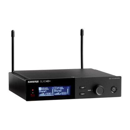 Shure SLXD4D+ Dual Channel Wireless Receiver