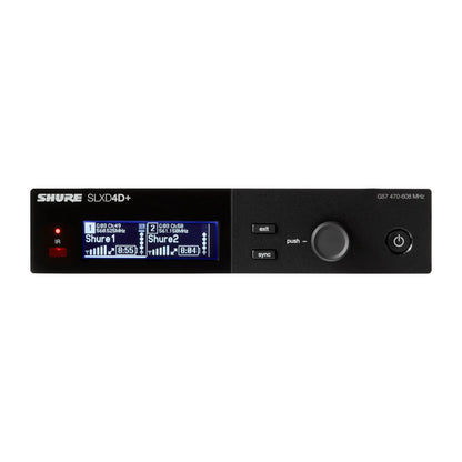 Shure SLXD4D+ Dual Channel Wireless Receiver