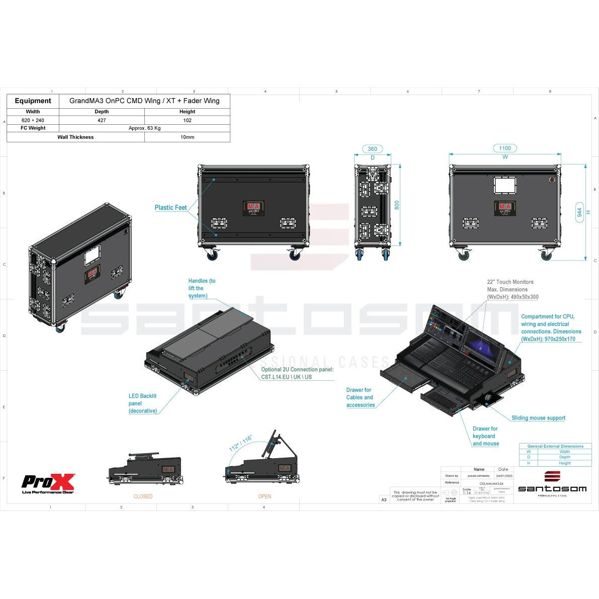 203016_ProX-XSM-GMA3onPC-Flight-Case-for-GrandMA3-onPC-Command-Wing-and-Fader-Wing_ALT11sqr