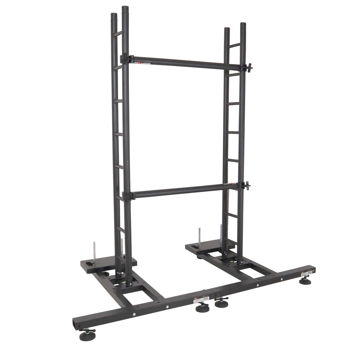 ProX XT-DCS39BLK Dual-Clamp LED Ground Support Cross Pole
