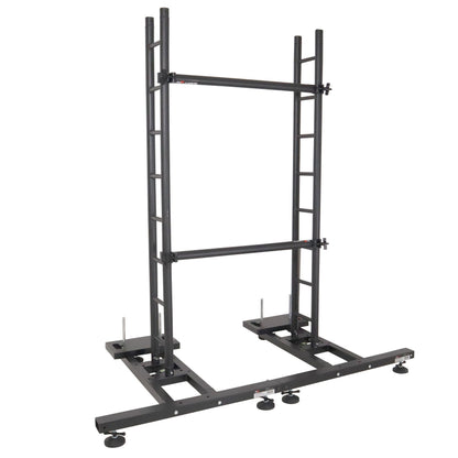 ProX XT-DCS39BLK Dual-Clamp LED Ground Support Cross Pole