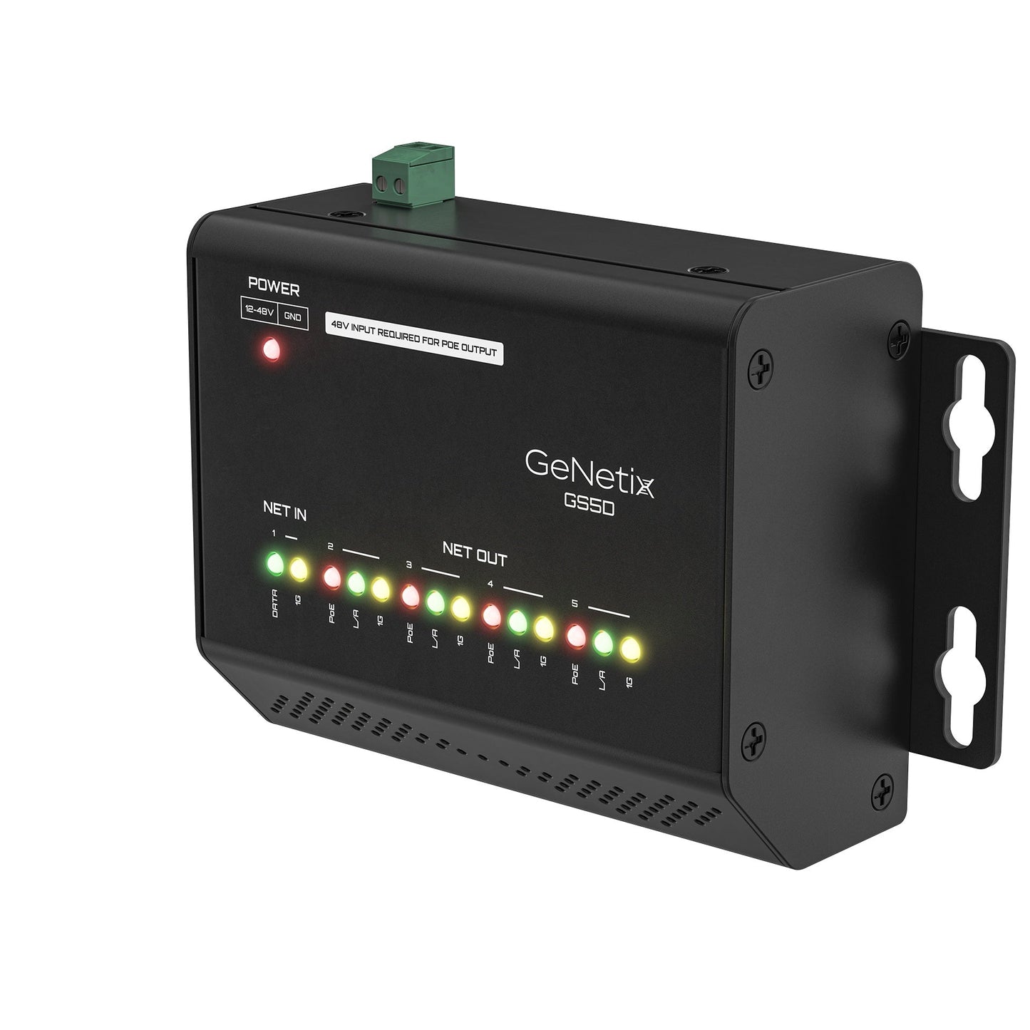 Chauvet Pro GeNetix DIN 5 Port Network Switch
