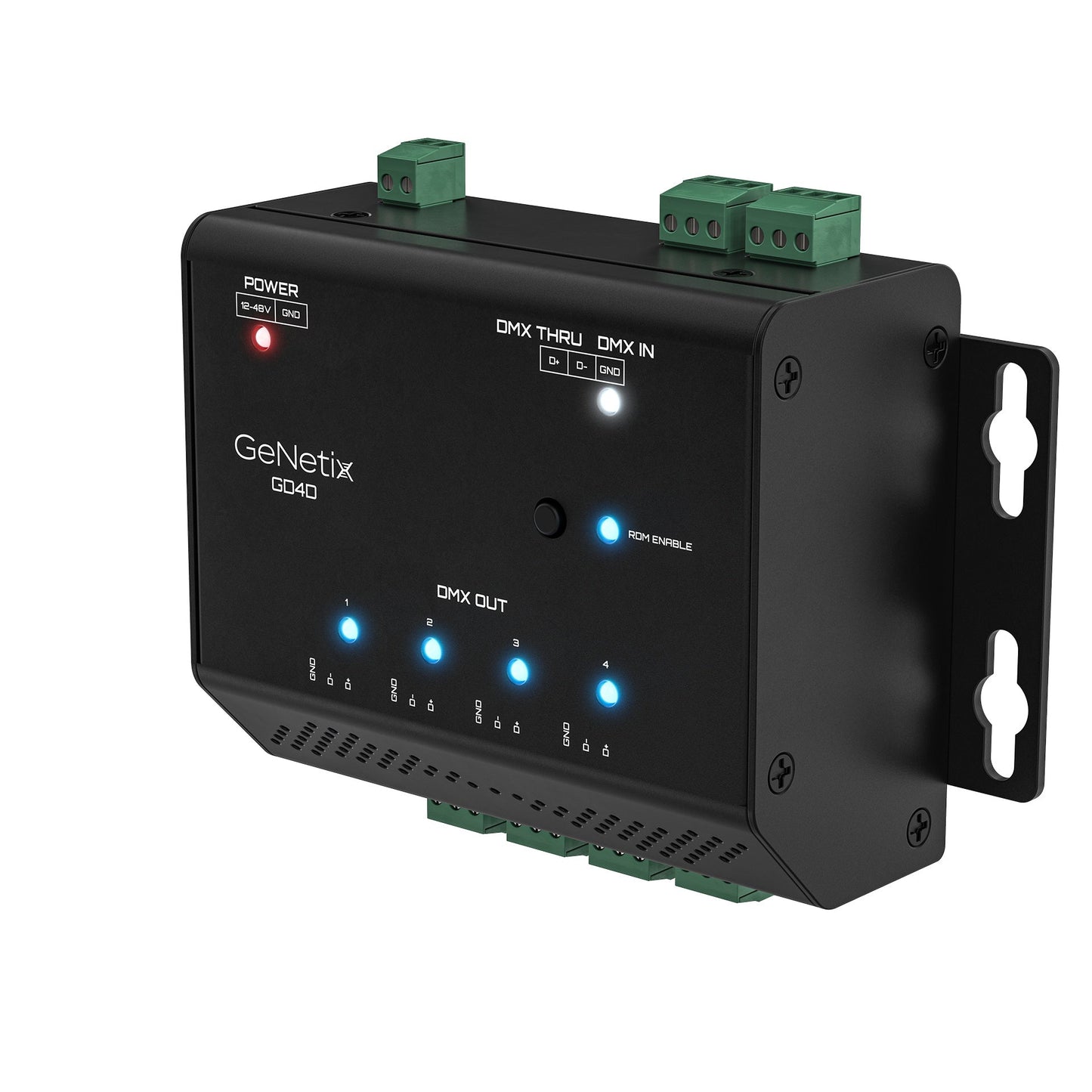 Chauvet Pro GeNetix DIN 4 Port DMX Splitter