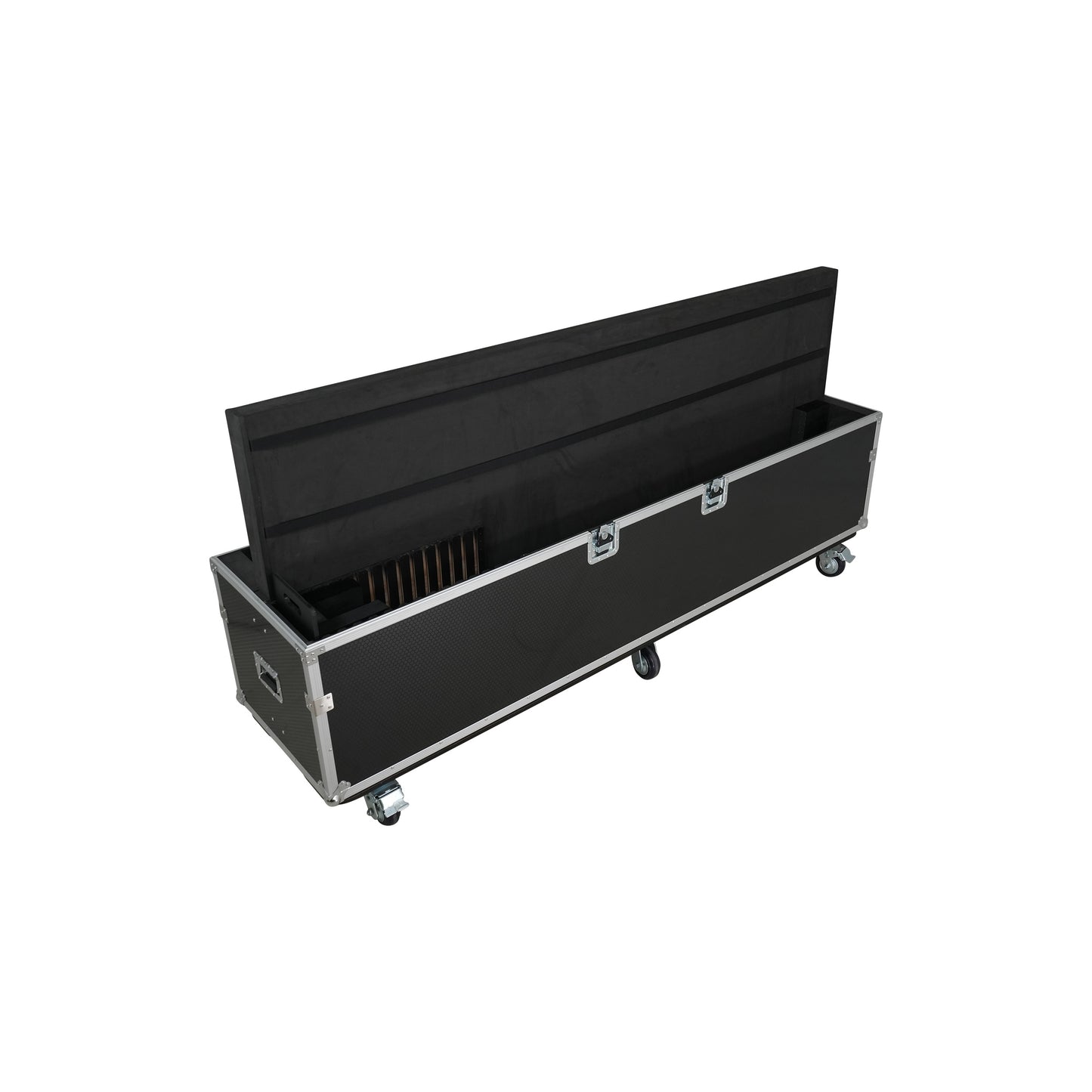 ProX Universal Dual Flat Panel Monitor Flight Case ATA Road Case | 80 in to 100 in