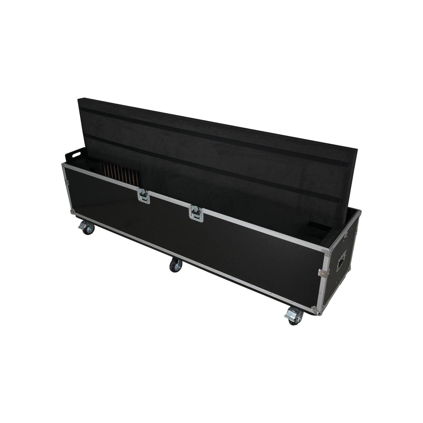 ProX Universal Dual Flat Panel Monitor Flight Case ATA Road Case | 80 in to 100 in