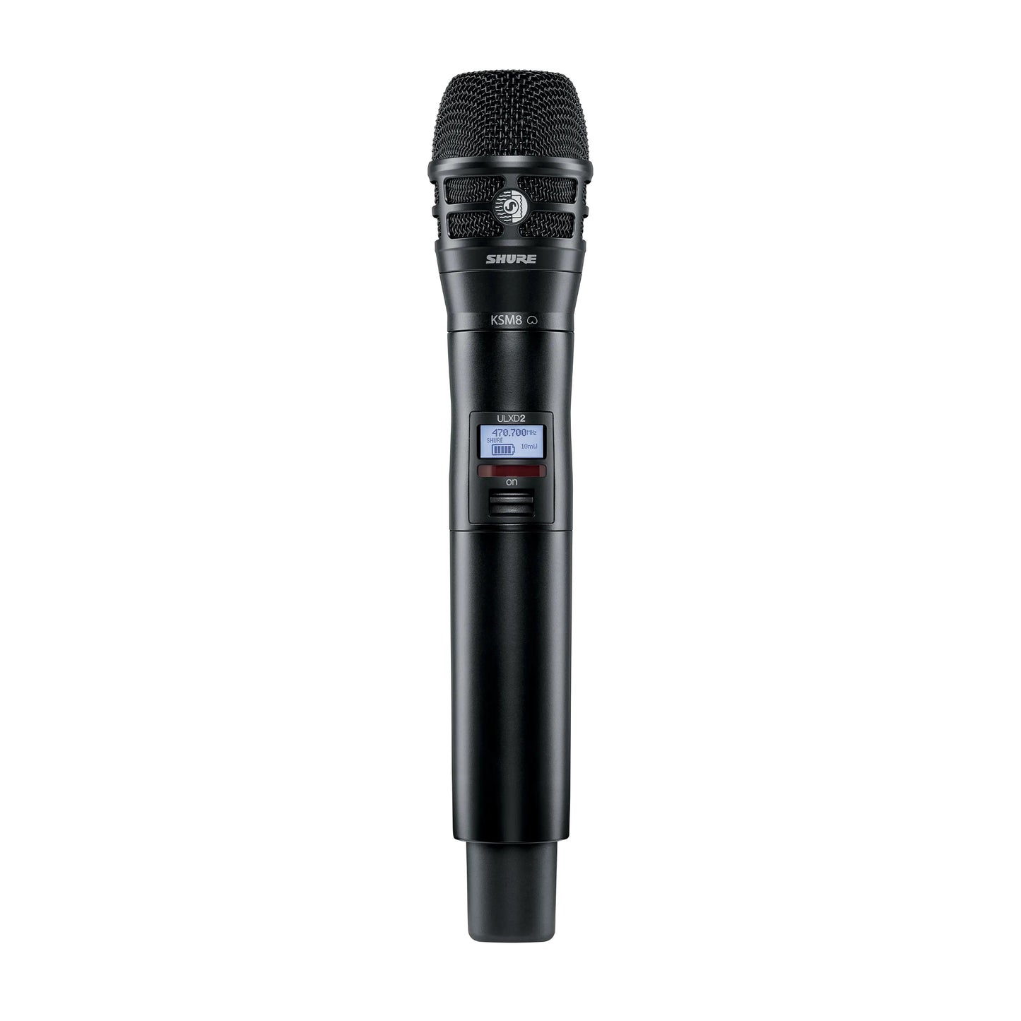 Shure ULXD2TA/K8B=-G57 Digital Handheld Transmitter with KSM8 Capsule | Color: Black