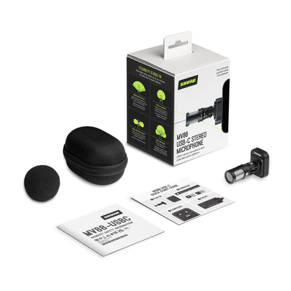 Shure MV88-USBC Stereo Microphone