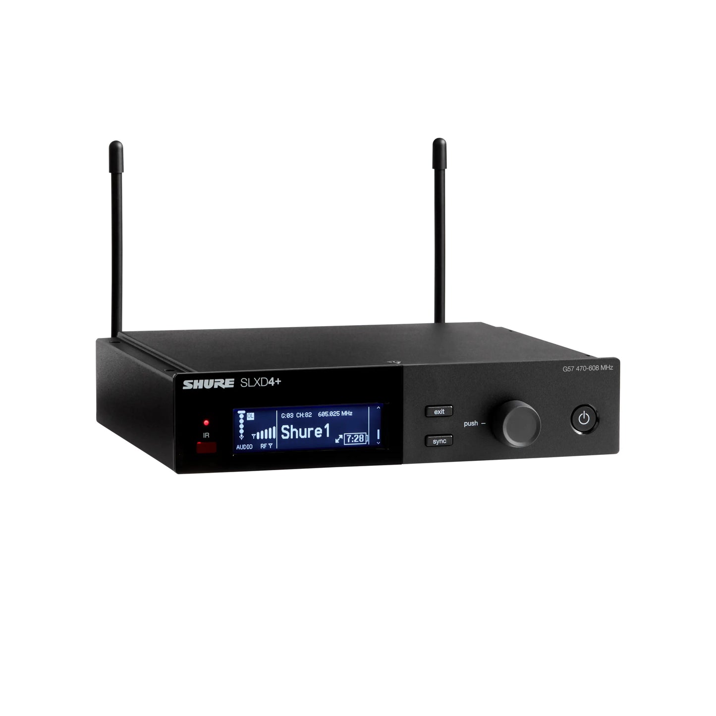 Shure SLXD4+TA=-G57 Digital Wireless Receiver