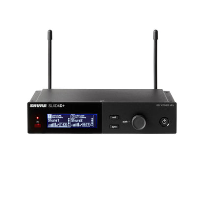 Shure SLXD4D+TA=-G57 Dual Channel Wireless Receiver