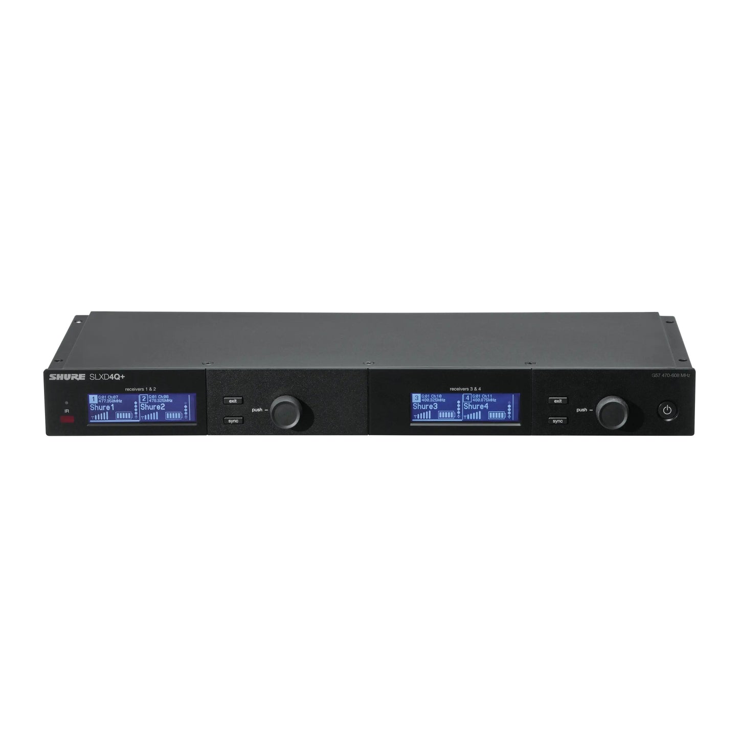 Shure SLXD4Q+TA=-G57 Quad Channel Receiver