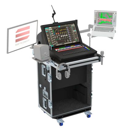 ProX XSM-WAVELV1C Mixer Flight Console Case For WAVES eMotion LV1