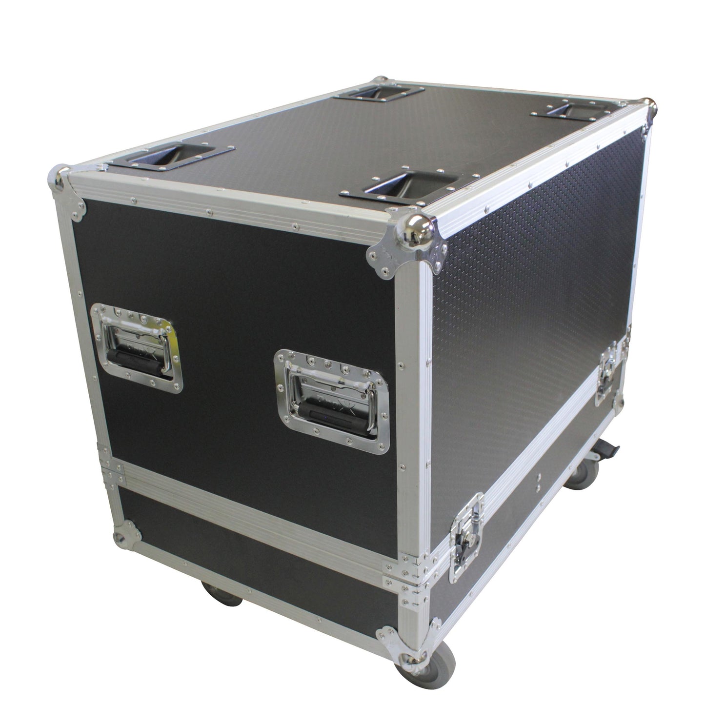 ProX Flight Case for RCF HDL6-A Line Array Speakers With Wheels | 4 Speakers