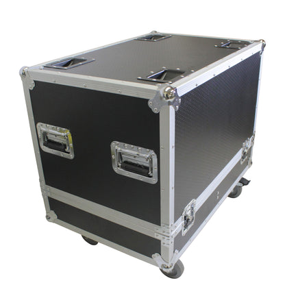 ProX Flight Case for RCF HDL6-A Line Array Speakers With Wheels | 4 Speakers